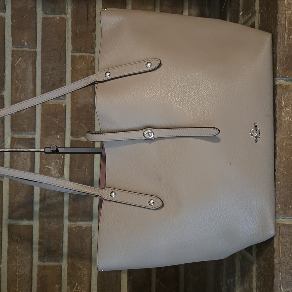 Coach Tan Market Tote